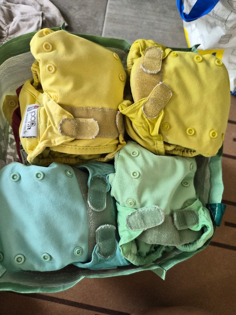 22 couches réutilisables Close Popin, Enfants & Bébés, Bains & Soins, Enlèvement ou Envoi, Utilisé, Autres types, Autres marques