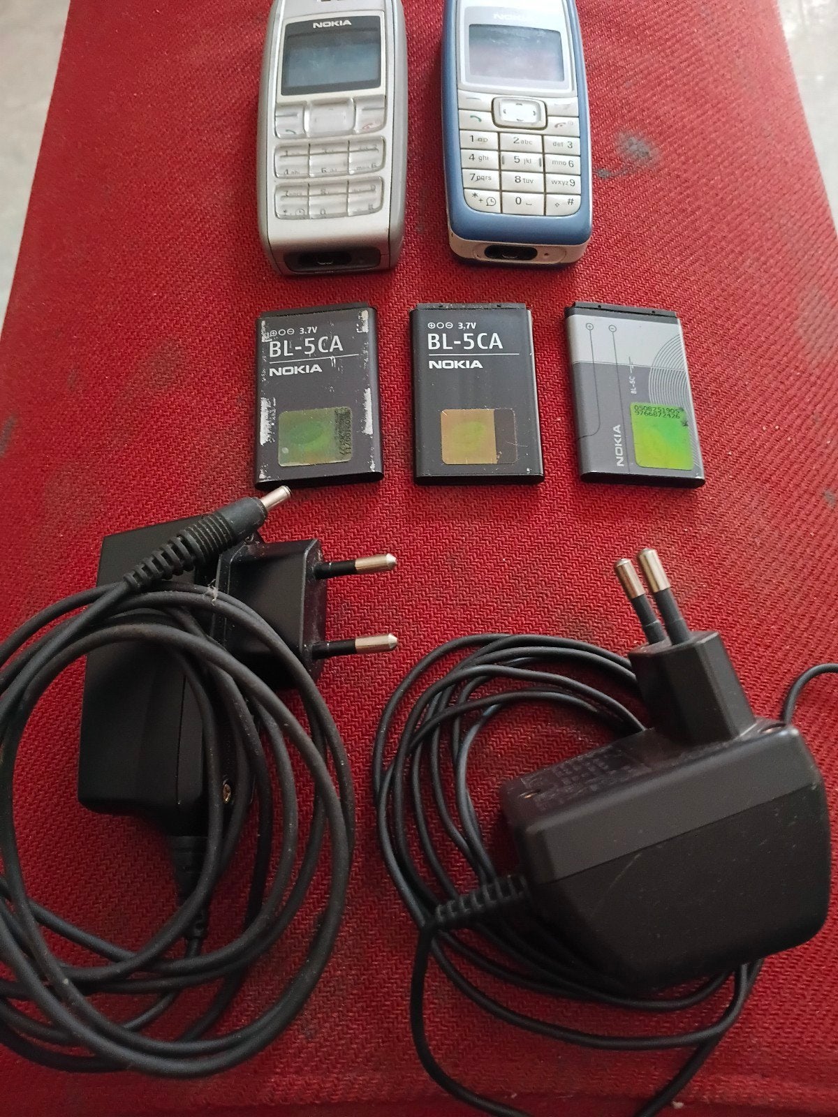 2 werkende Nokia's , model 1110 en model 1600, Télécoms, Enlèvement
