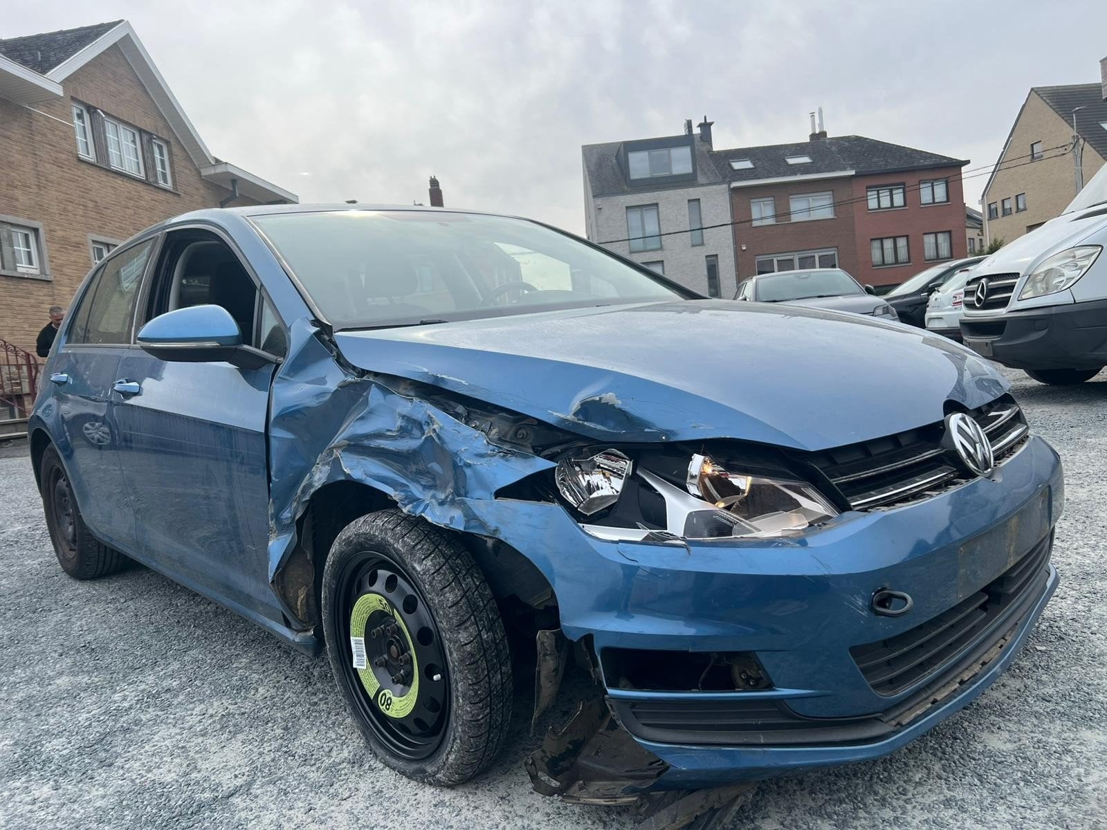 VOLKSWAGEN GOLF 1.2I, Auto's, Start-stop-systeem, Euro 5, Stof, Zwart