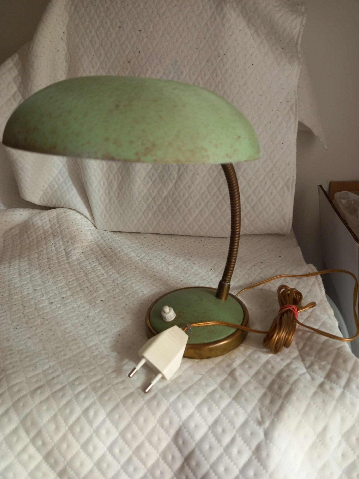 vintage bureau lamp, Maison & Meubles, Enlèvement, Vintage