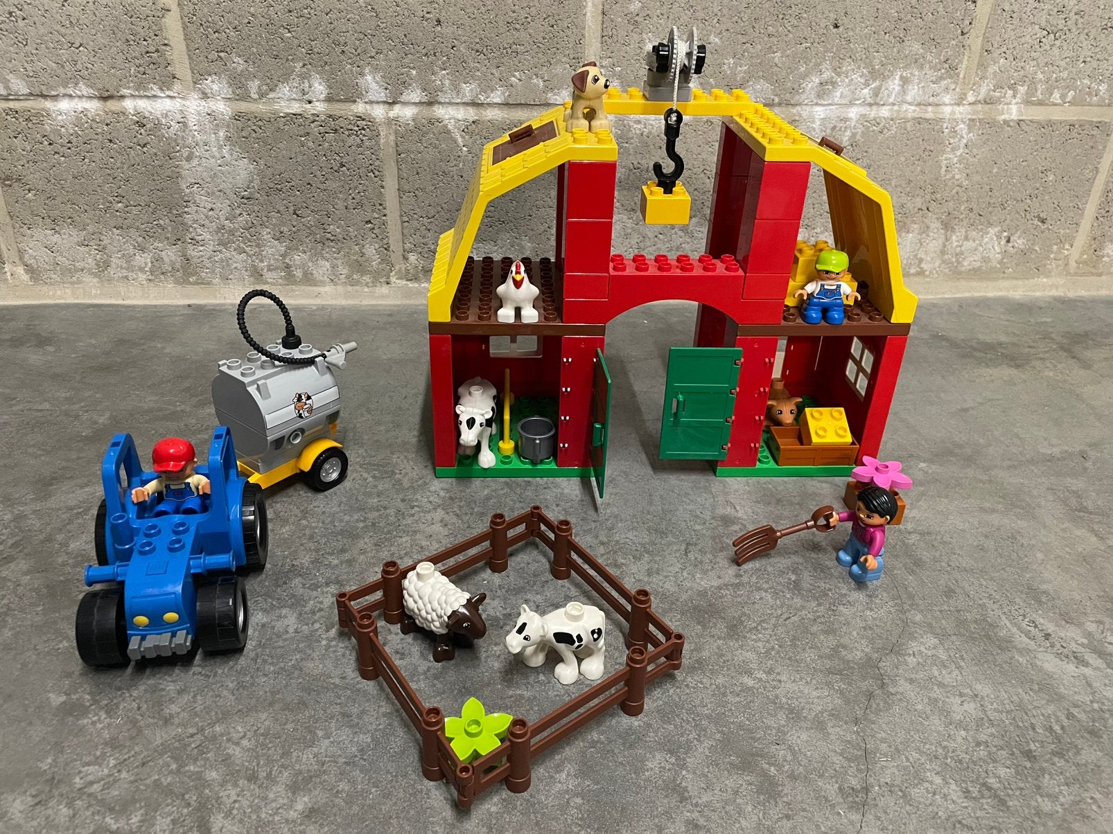 Duplo Boerderij 5649, Inclusief minifiguren, Ophalen of Verzenden, Zo goed als nieuw, Duplo