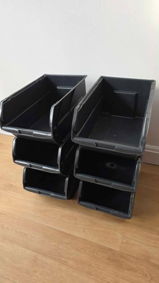 Lot de 6 STANLEY Bacs à Bec Taille n4, Moins de 35 cm, Enlèvement, Utilisé, Moins de 40 cm