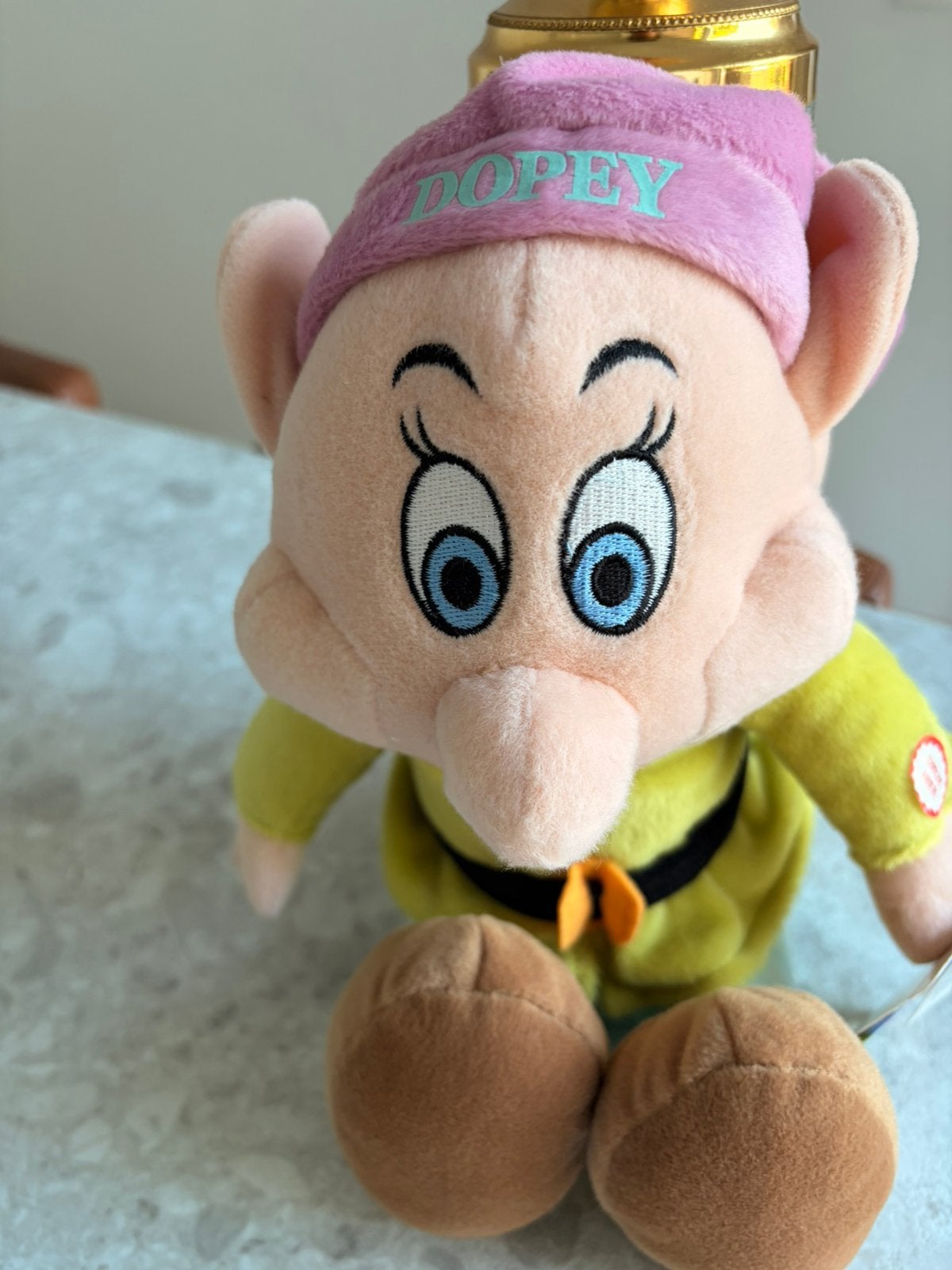 Originele dopey disney, Kinderen en Baby's, Speelgoed | Knuffels en Pluche, Disney, Ophalen, Zo goed als nieuw, Beer