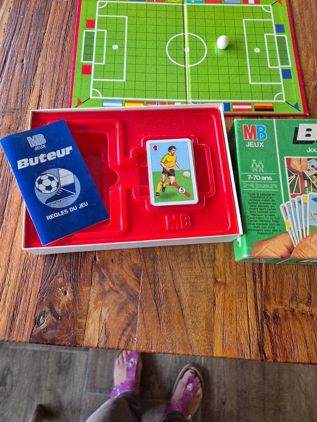 jeux de société buteur, Drie of vier spelers, Ophalen, Gebruikt, MB