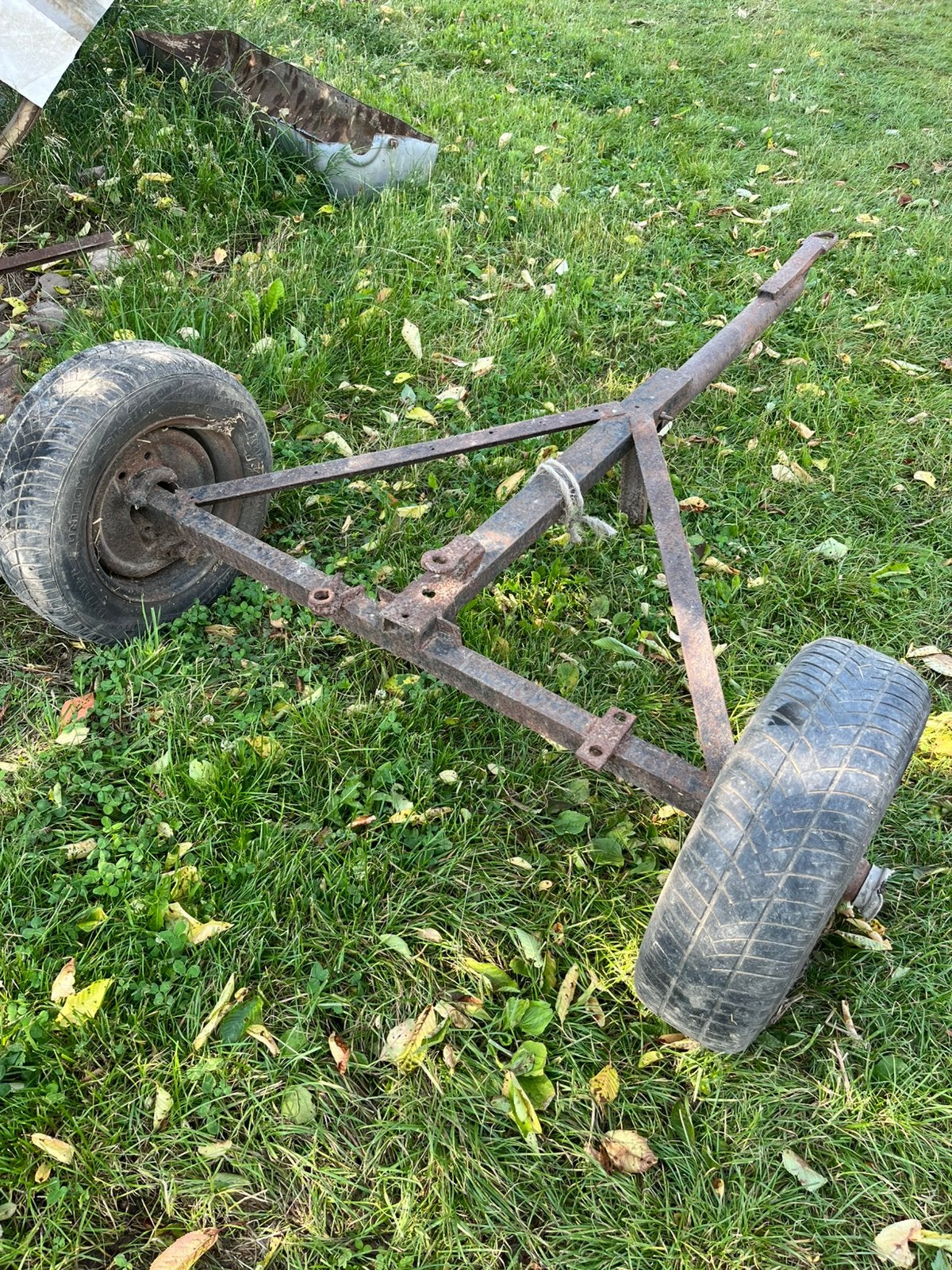 Remorque agricole chassis, Zakelijke goederen, Landbouw | Werktuigen, Ophalen, Weidebouw