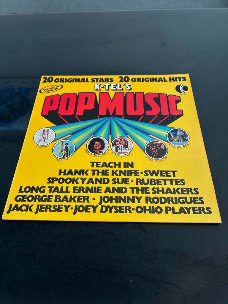 K-Tel's Pop Music – 20 Original Hits | Verzamel LP Jaren '70, Ophalen, Pop, LP