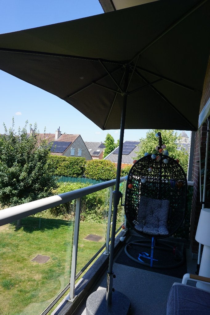 Parasol + Voet, Ophalen, Kantelbaar