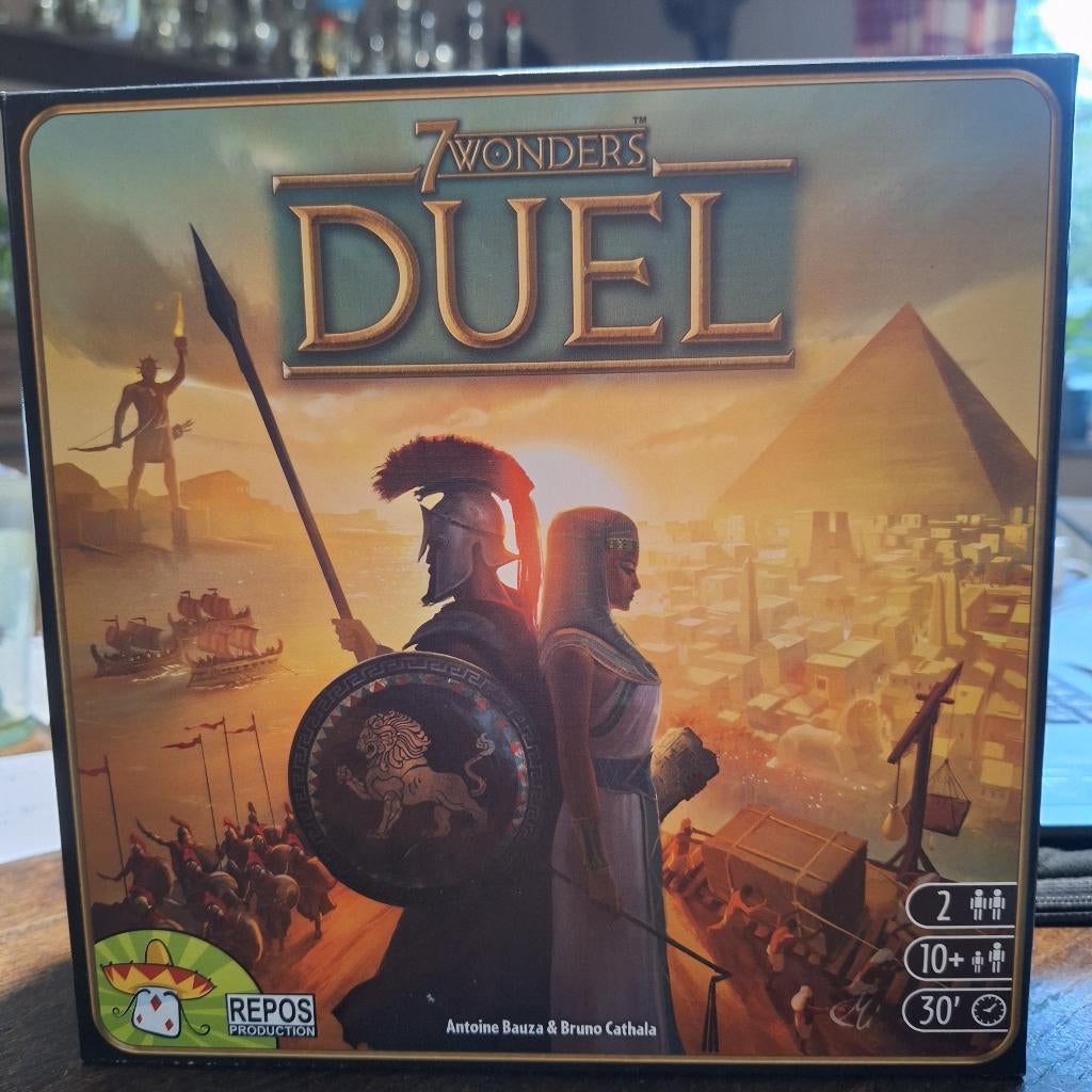 7 wonders duel, Verzenden, Zo goed als nieuw, Repos production