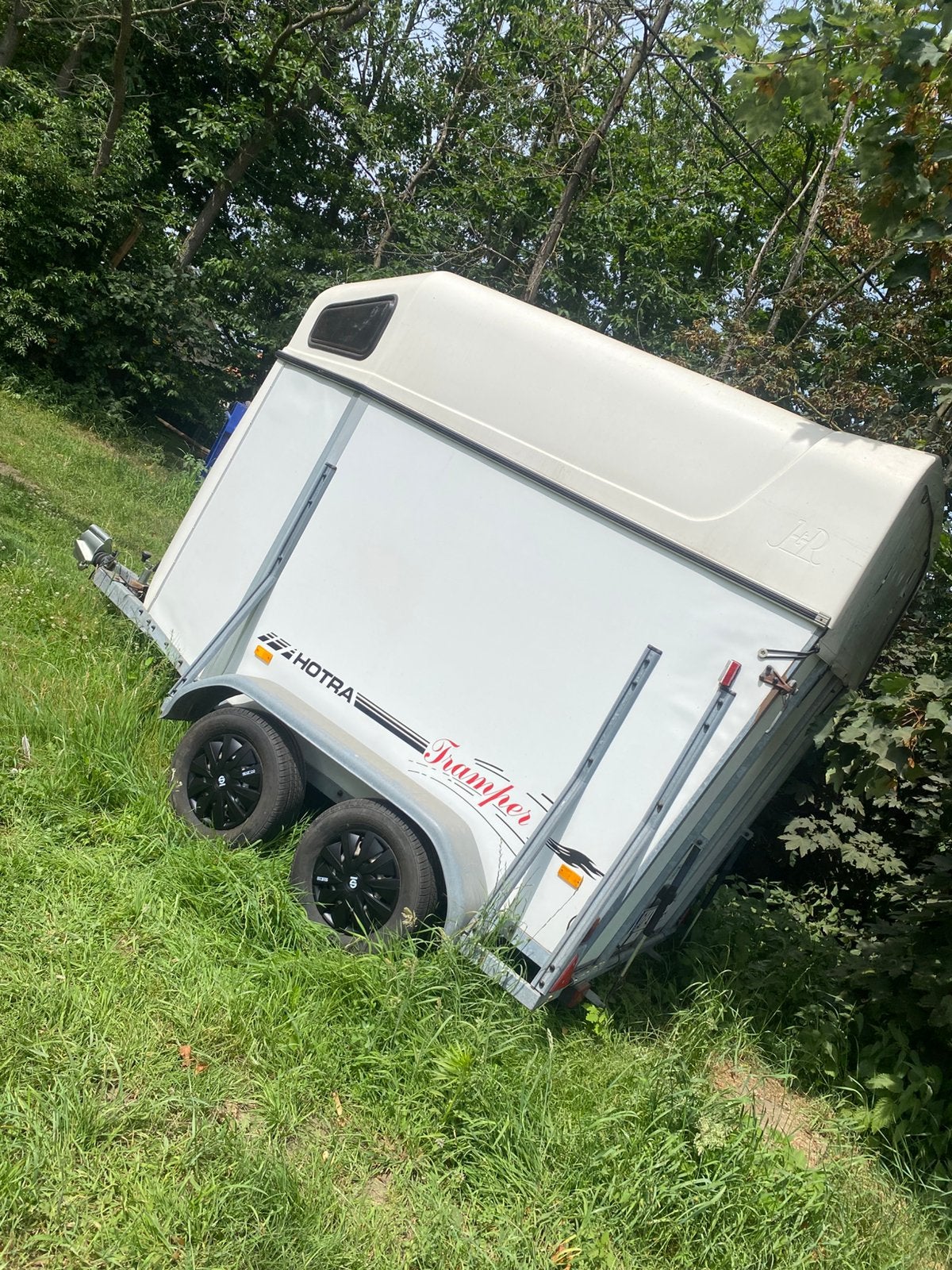 2 paards trailer te huur, Dieren en Toebehoren, Paarden en Pony's | Trailers en Aanhangwagens, Ophalen, Zo goed als nieuw
