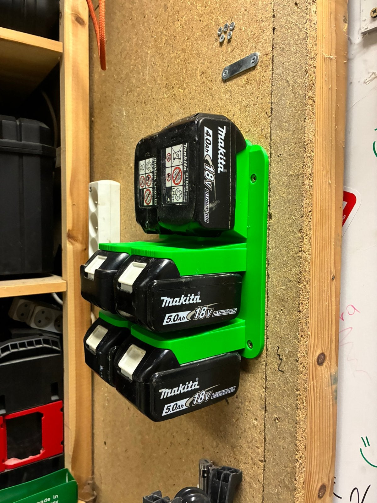 Makita batterij houder voo 6 batterijen. Kleur naar keuze, Enlèvement ou Envoi, Comme neuf