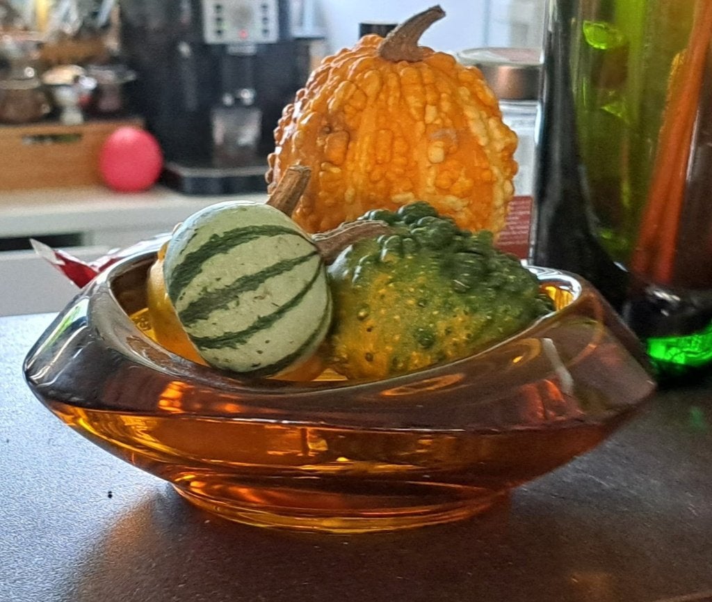 bol ou cendrier en verre vintage, Enlèvement ou Envoi