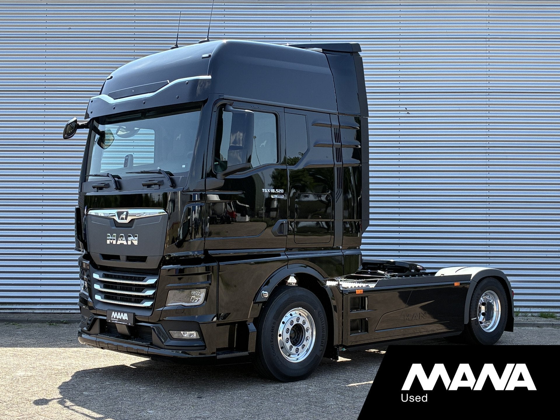 MAN TGX 18.520 GX 4X2 LL SA D30 PowerLion PTO Comfortsteerin, Automaat, MAN, Zwart, Bedrijf