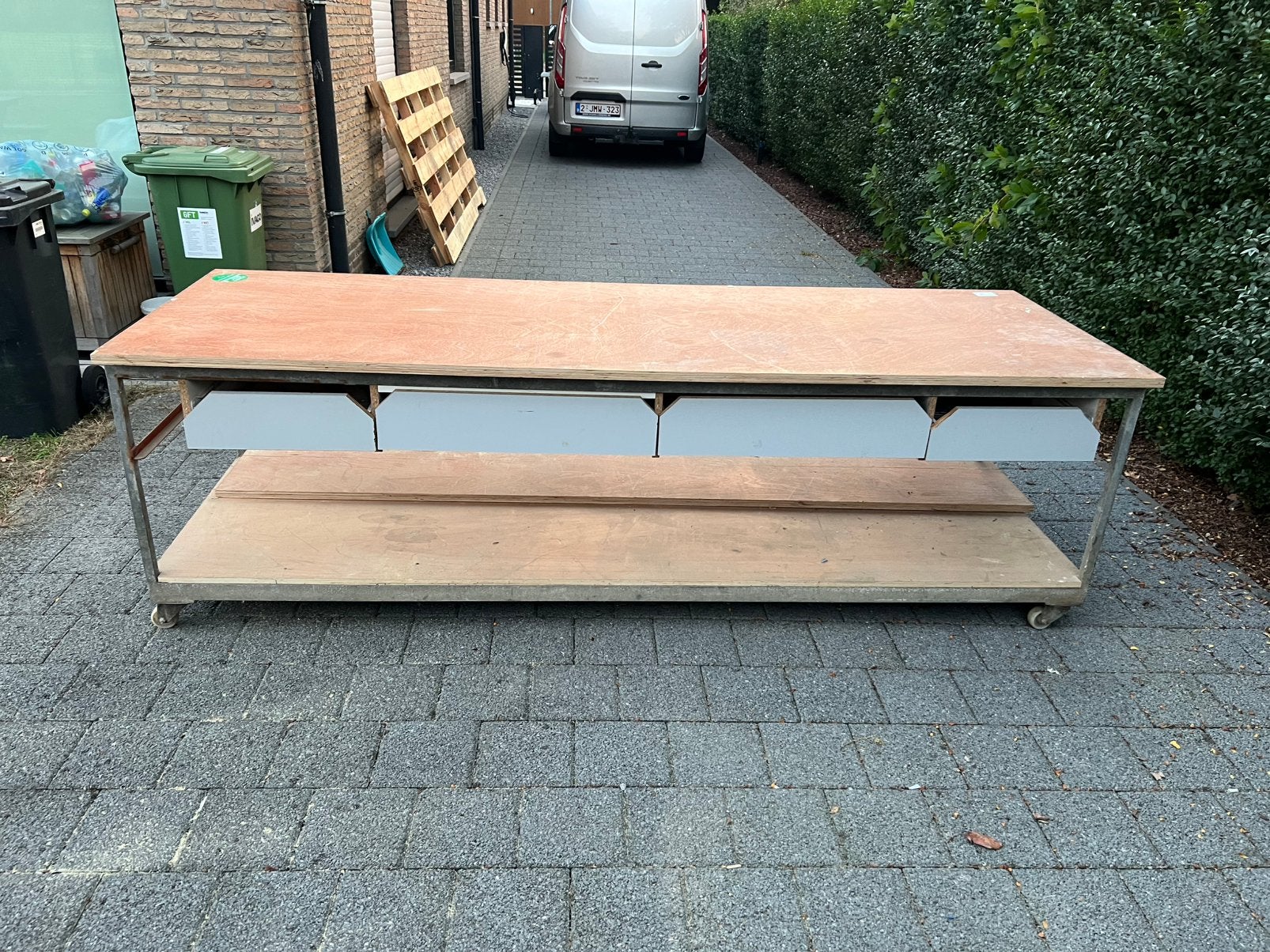 Werkbank, Doe-het-zelf en Bouw, Ophalen, Zo goed als nieuw