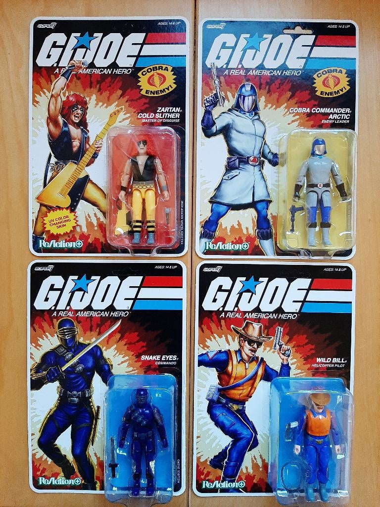 G.I.Joe ReAction+ Super7, Ophalen of Verzenden, Nieuw