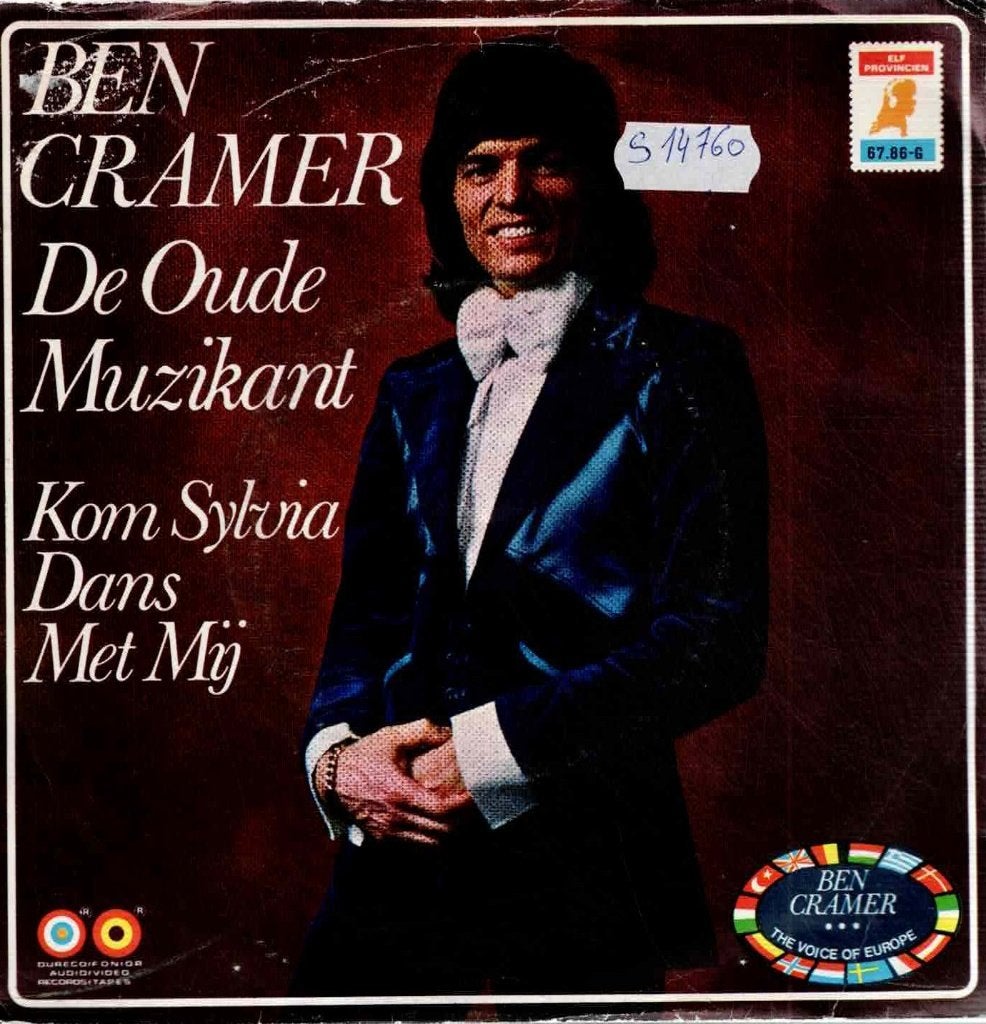 Vinyl, 7"  /  Ben Cramer – De Oude Muzikant, Cd's en Dvd's, Vinyl | Overige Vinyl, Ophalen of Verzenden, 1970 - 1979, Overige formaten
