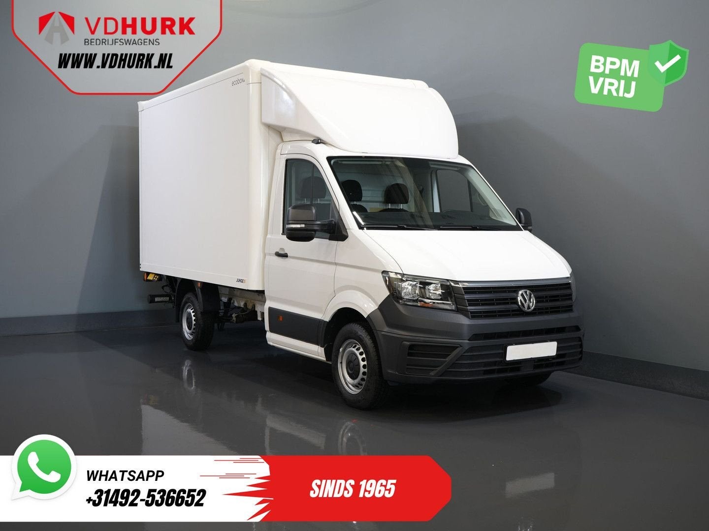 Volkswagen Crafter 35 2.0 TDI 180 pk DSG Aut. 350x208x210 La, Autos, Camionnettes & Utilitaires, Entreprise, ABS, Air conditionné