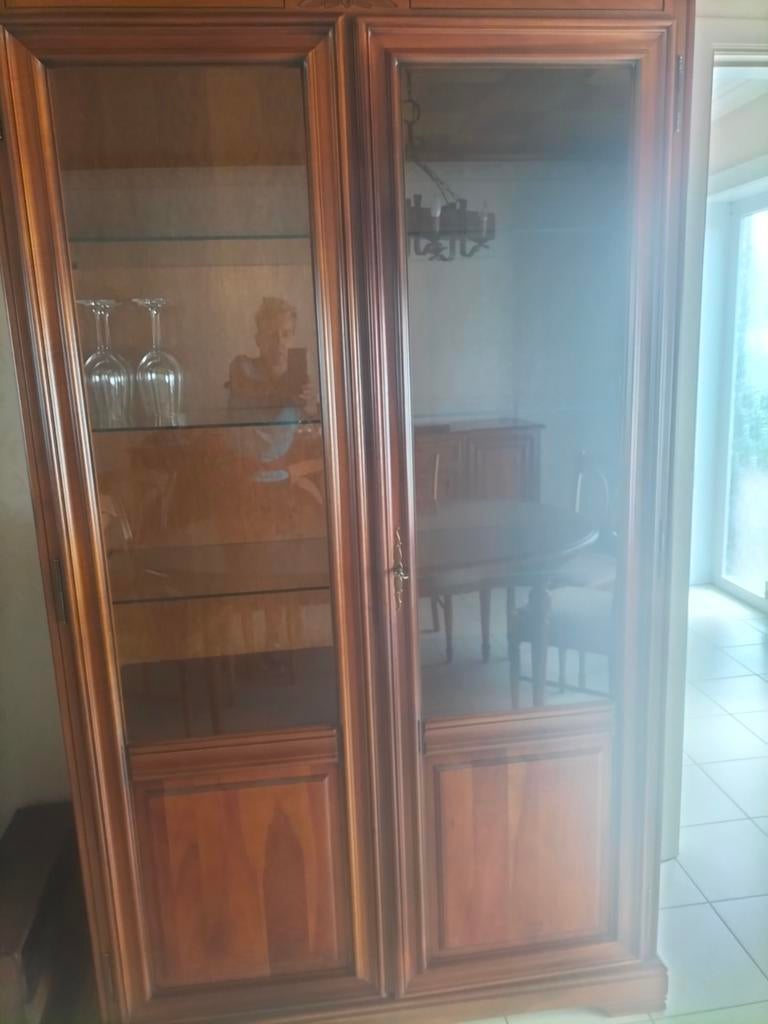 Heel kwalitatieve meubels in kersenhout, Huis en Inrichting, Kasten | Vitrinekasten, Ophalen, Kersenhout