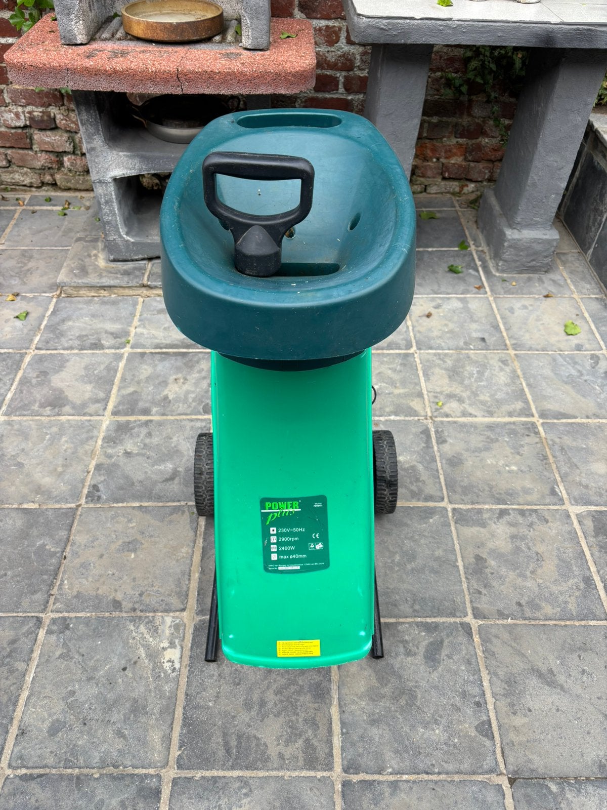 Déchiqueteuse, Enlèvement, Utilisé, Électrique