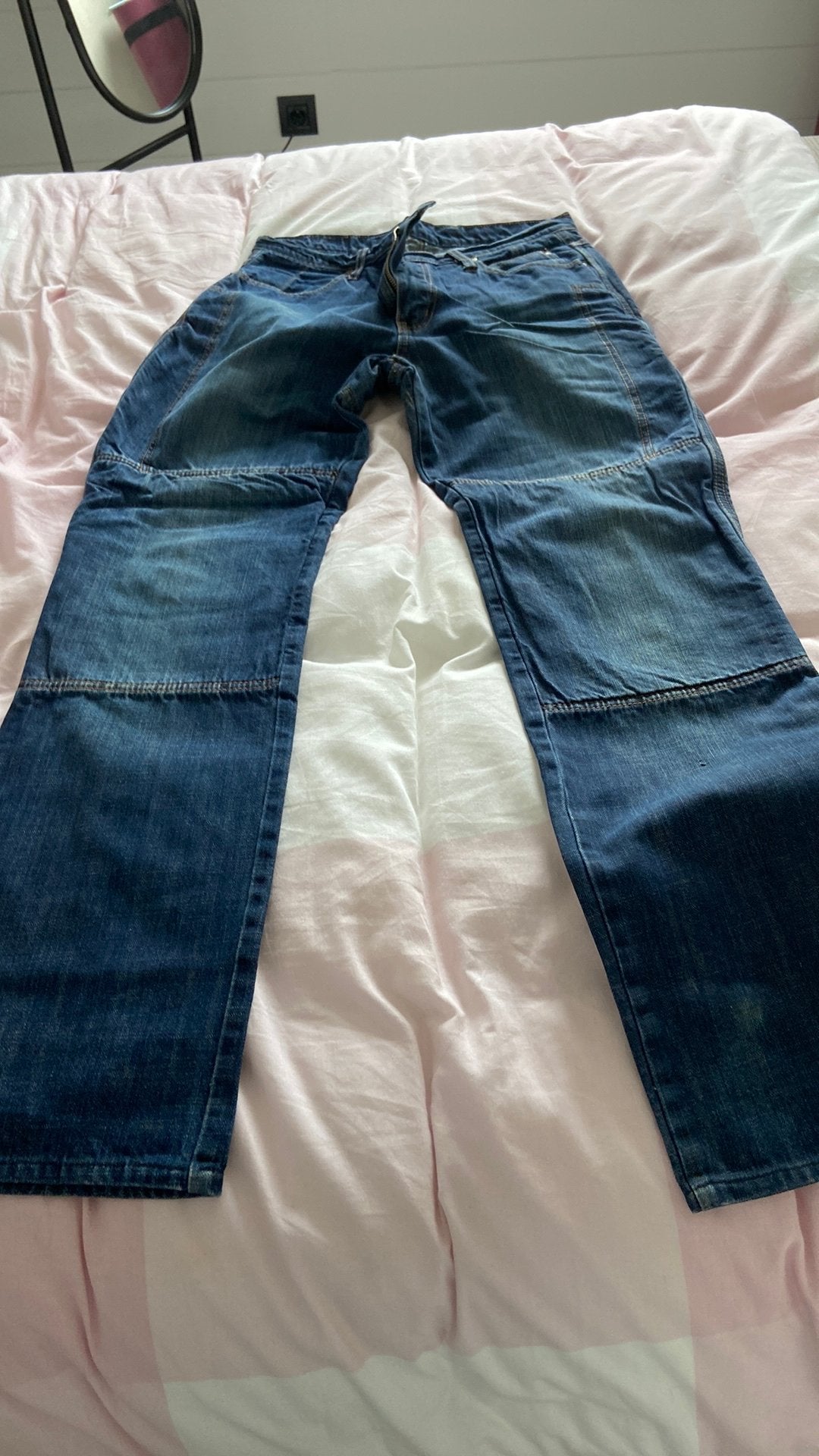 Kevlar jeans heren (34) komt overeen 42, Motoren, Ophalen of Verzenden, Heren