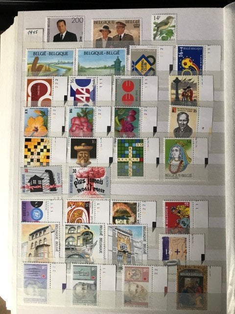 België 1995 Complete jaargang postzegels postfris, Postzegels en Munten, Postzegels | Europa | België, Orginele gom, Ophalen of Verzenden