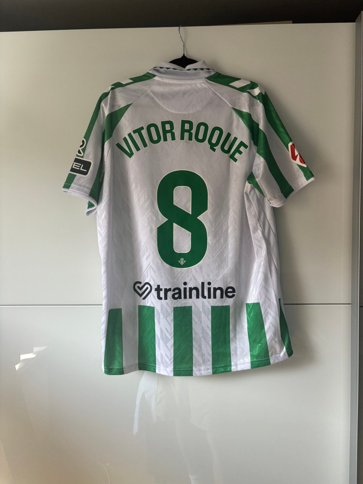 Voetbalshirt Real Betis - Vitor Roque, Maat L, Ophalen of Verzenden, Zo goed als nieuw