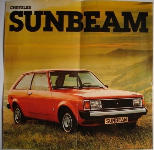 Chrysler Sunbeam 1977 Brochure Catalogue Prospekt, Boeken, Auto's | Folders en Tijdschriften, Verzenden, Gelezen, Overige merken