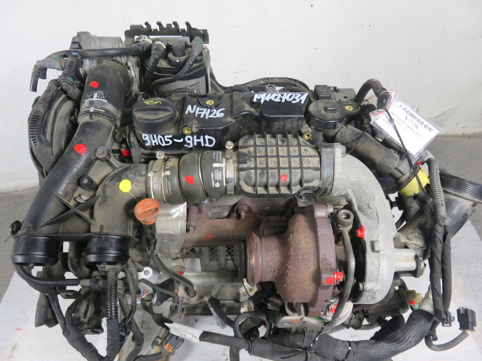 Moteur 9HD Complet PEUGEOT 3008, Verzenden, Gebruikt, Overige automerken