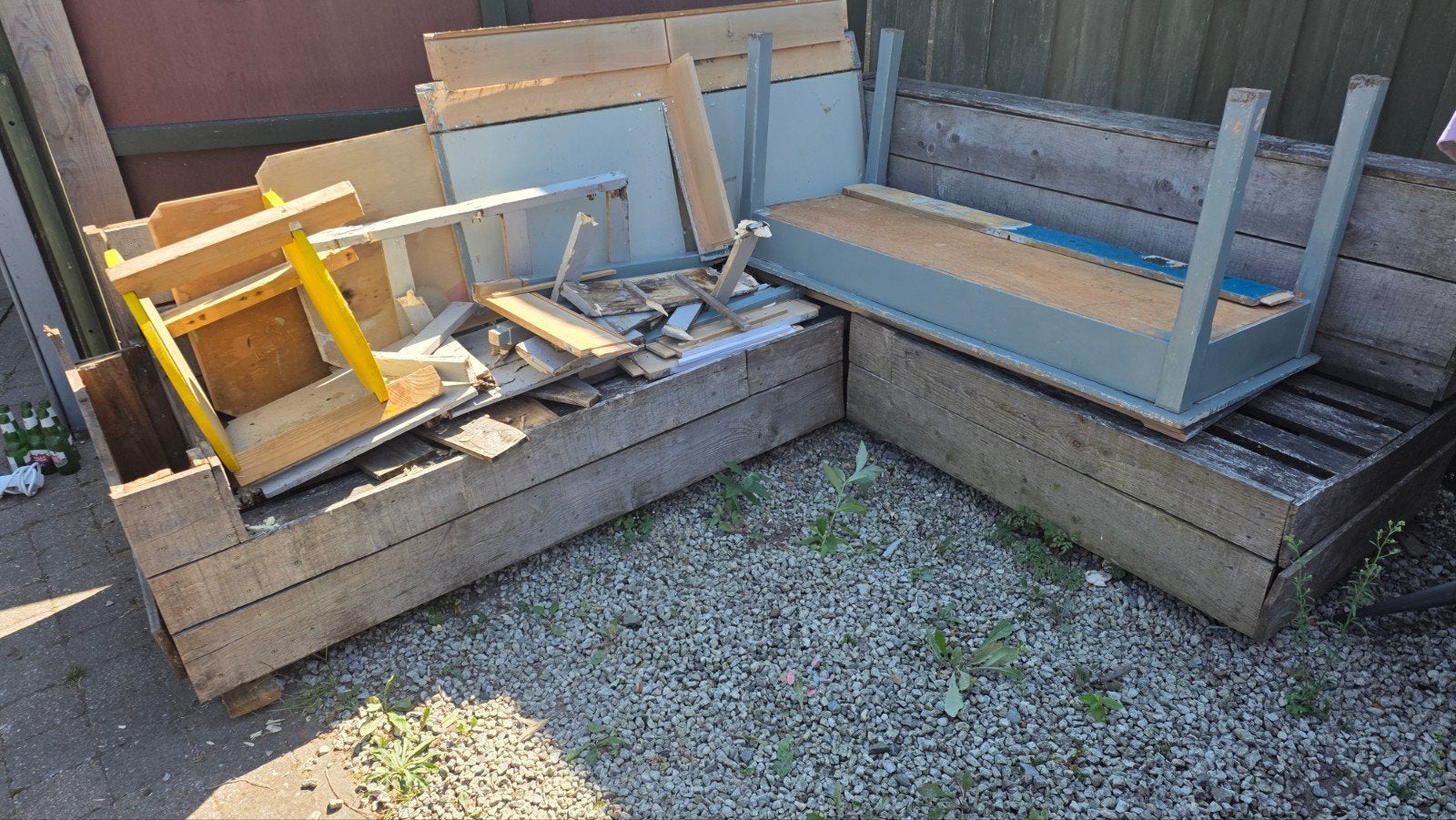 brand hout gratis op te halen, Tuin en Terras, Brandhout, Ophalen, Overige houtsoorten, Blokken