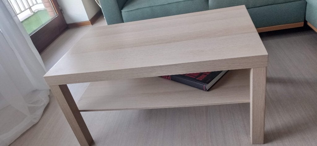 Table basse, Maison & Meubles, Comme neuf, Enlèvement, 50 à 100 cm, Chêne