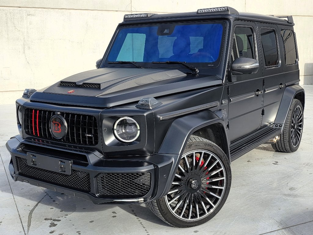 Mercedes G63 AMG BRABUS 700 - 2022 - 27.500 KM - FULL OPTION, Auto's, Automaat, Zwart, Leder, Bedrijf