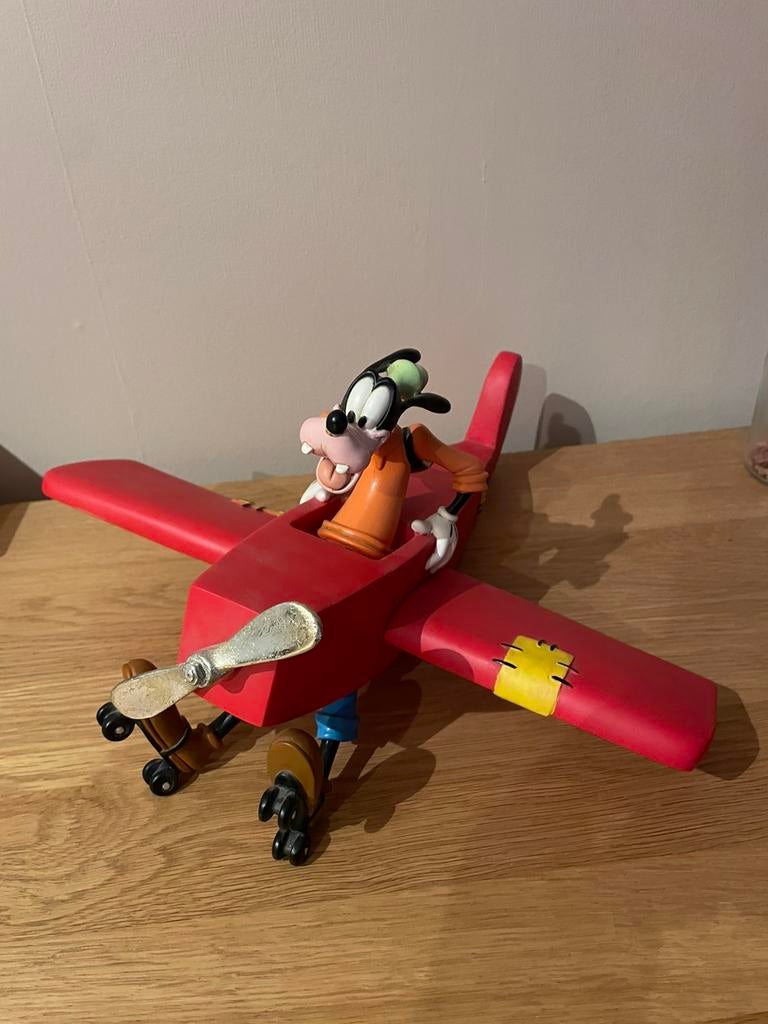 Disney beeld Goofy in vliegtuig, Enlèvement
