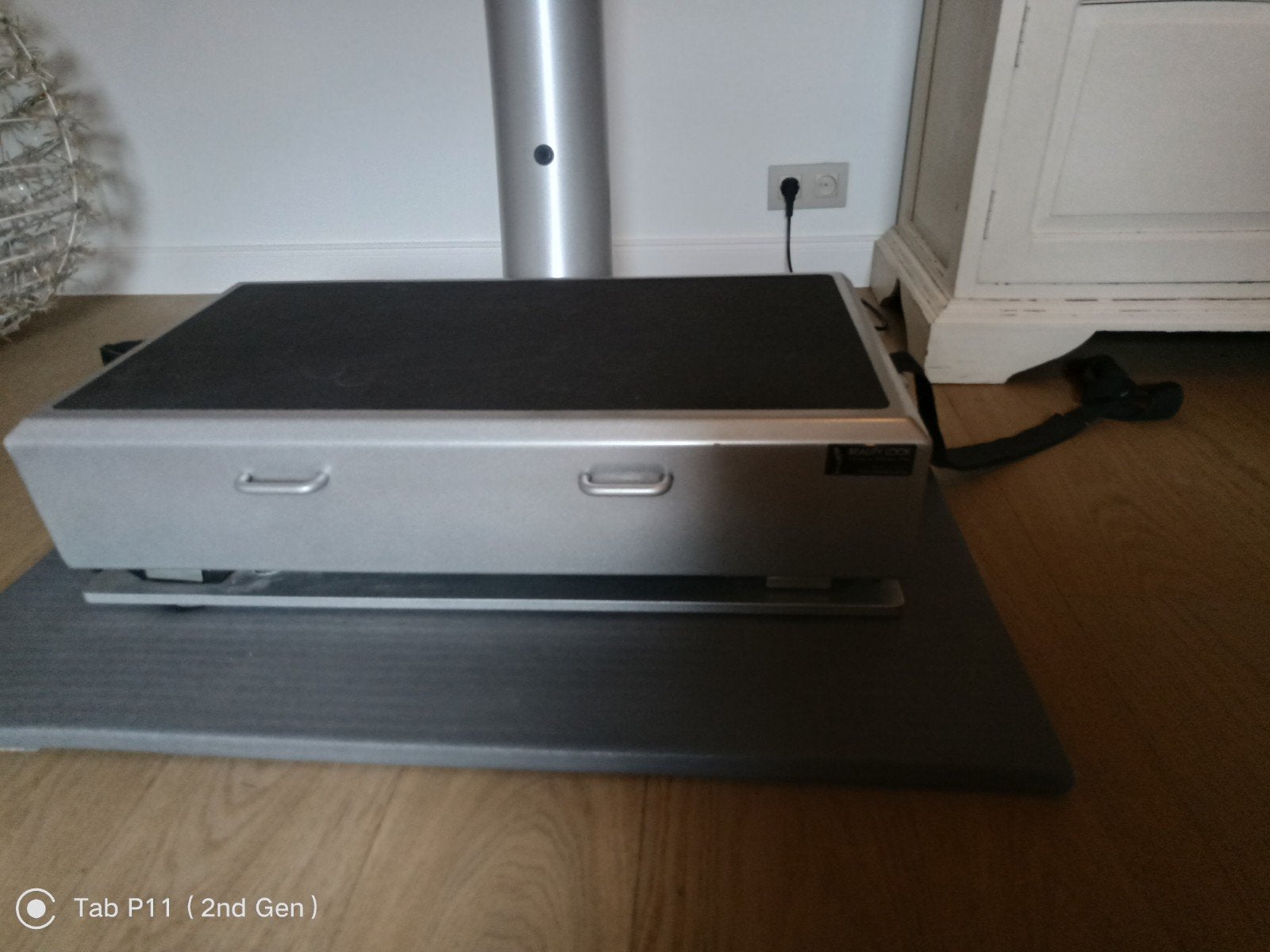 Body coach trilplaat, Ophalen, Trilplaat