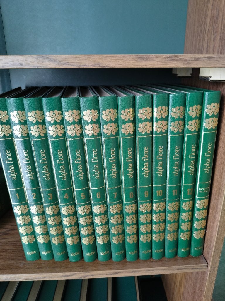 Complete collectie 13 Alpha Flore encyclopedieën uit de 70s, Boeken, Encyclopedieën, Ophalen