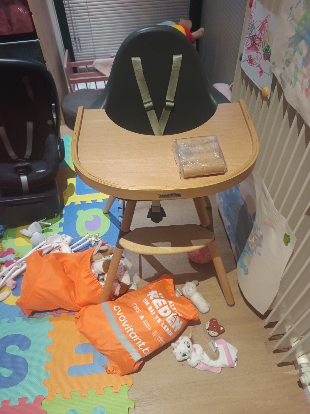 Childhome eetstoel EVO, Kinderen en Baby's, Kinderstoelen, Ophalen