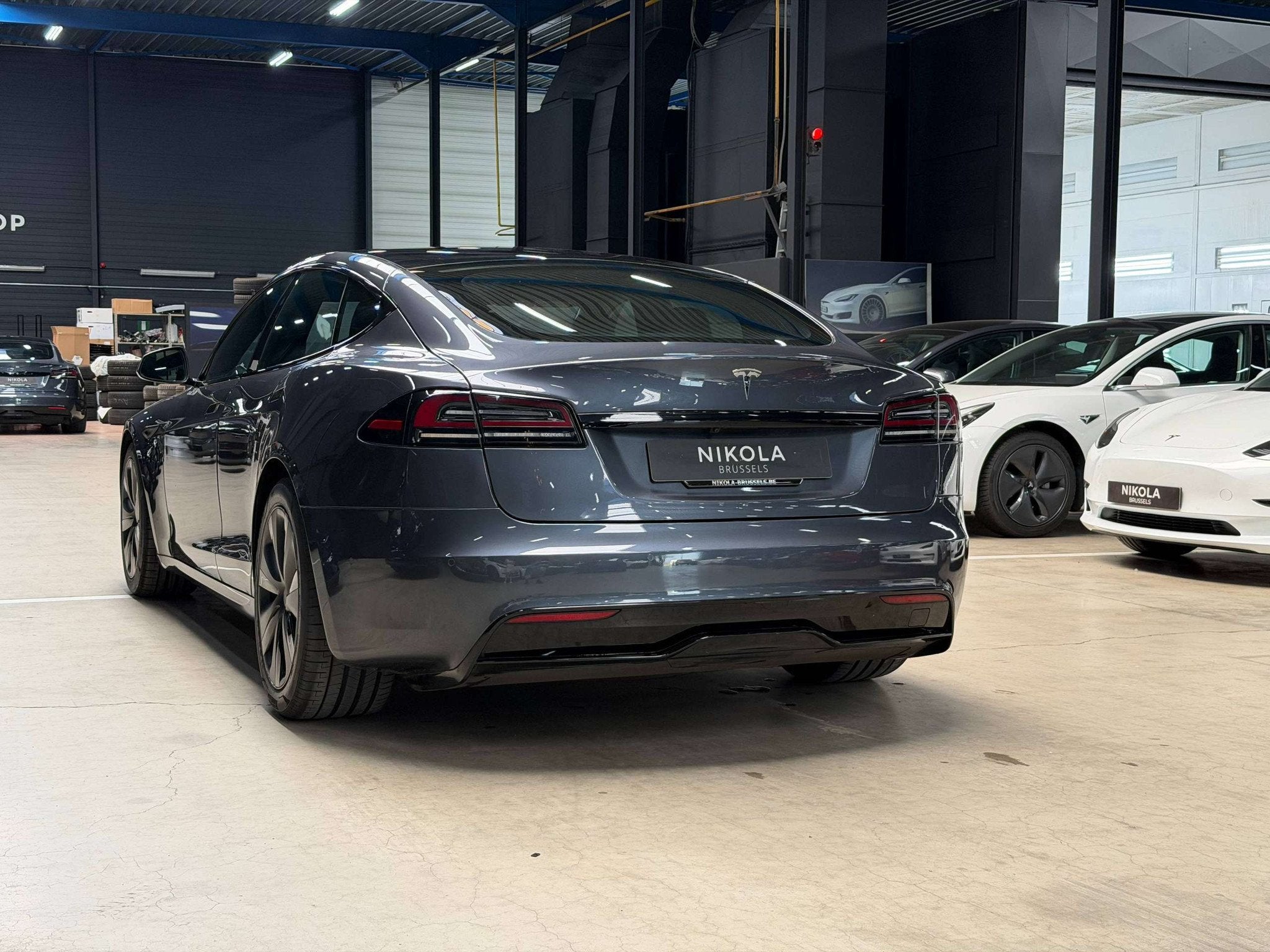 Tesla Model S LONG RANGE - AWD - AUTOPILOT (bj 2022), Automaat, Model S, Leder, https://public.car-pass.be/vhr/256ee4e7-86b5-4906-93b4-6e01dd241cbd