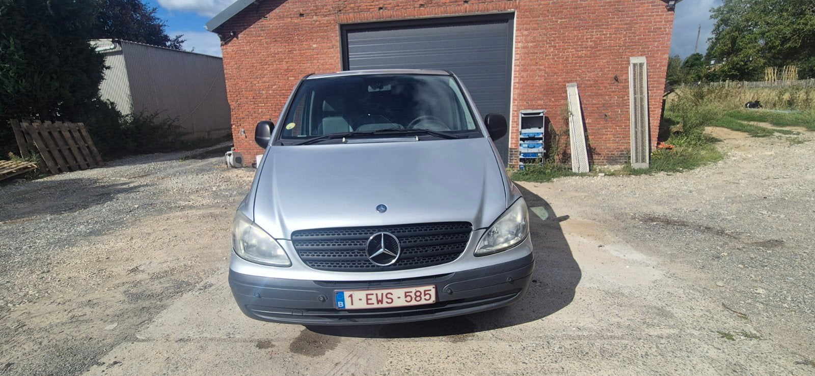 Mercedes Vito 9 places, Cuir, Argent ou Gris, Achat, Boîte manuelle