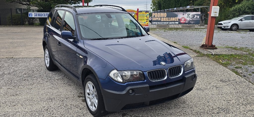 BMW X3 2.0 D X-DRIVE 2005 CUIR/CLIM/NAVI/JA17/1PROPRIÉTAIRE, Autos, 110 kW, Entreprise, 5 portes, 1600 kg