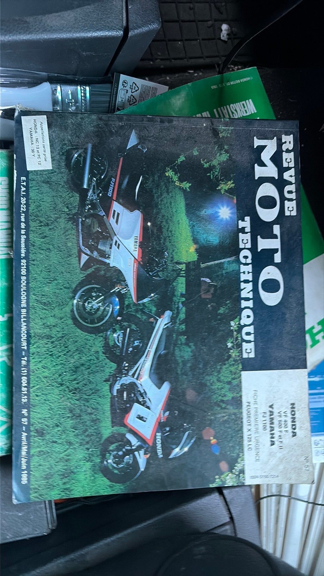 Revue Moto Technique n 57 Honda et Yamaha | Scooter Depot, Enlèvement, Comme neuf