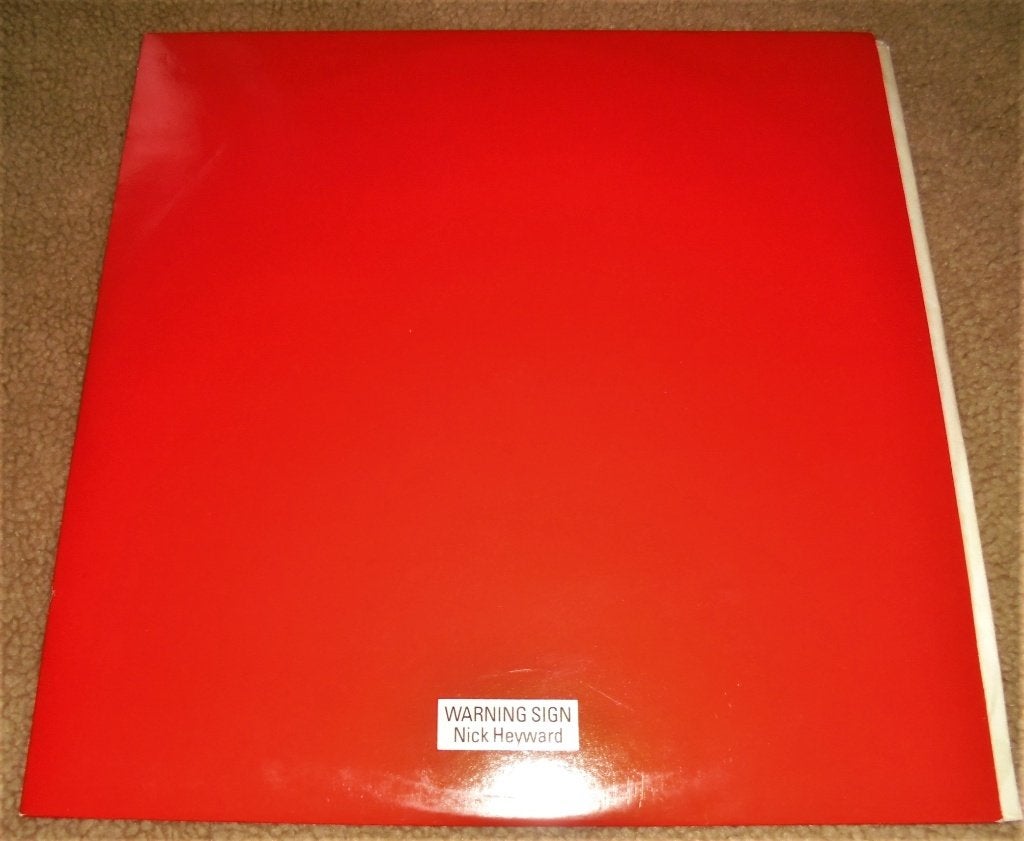 NICK HEYWARD - WARNING SIGN - 12INCH - 1984 - UK -, 12 pouces, Pop rock, Enlèvement ou Envoi, Utilisé