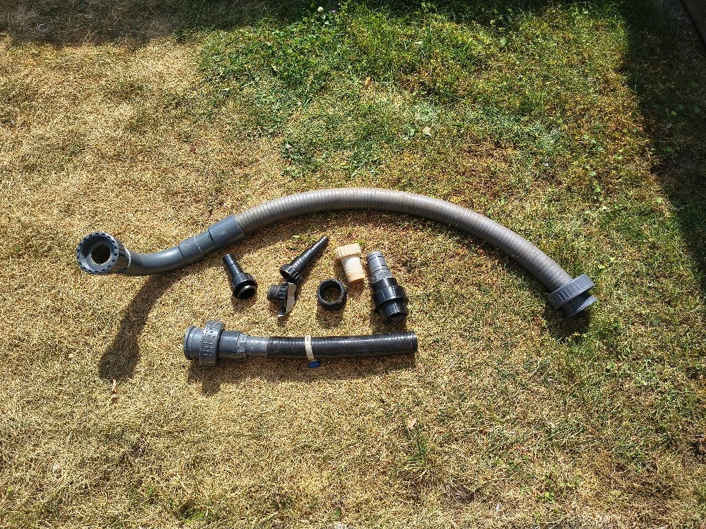 PVC hulpstukken vijver, Jardin & Terrasse, Accessoires pour étangs, Enlèvement, Utilisé, Autres types