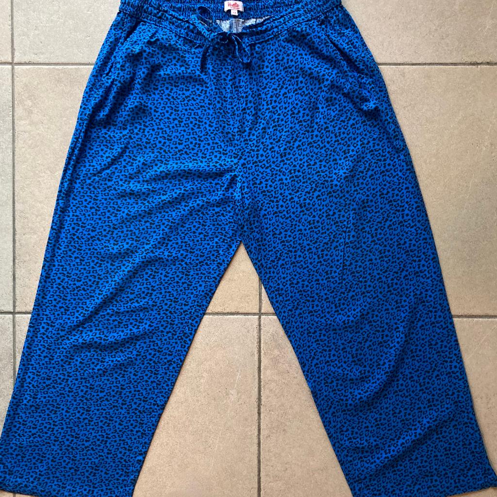 Vivella by Bel&Bo - sarouel bleu imprimé - New/ 44, Vêtements | Femmes, Enlèvement ou Envoi, Bel&Bo, Longs, Bleu