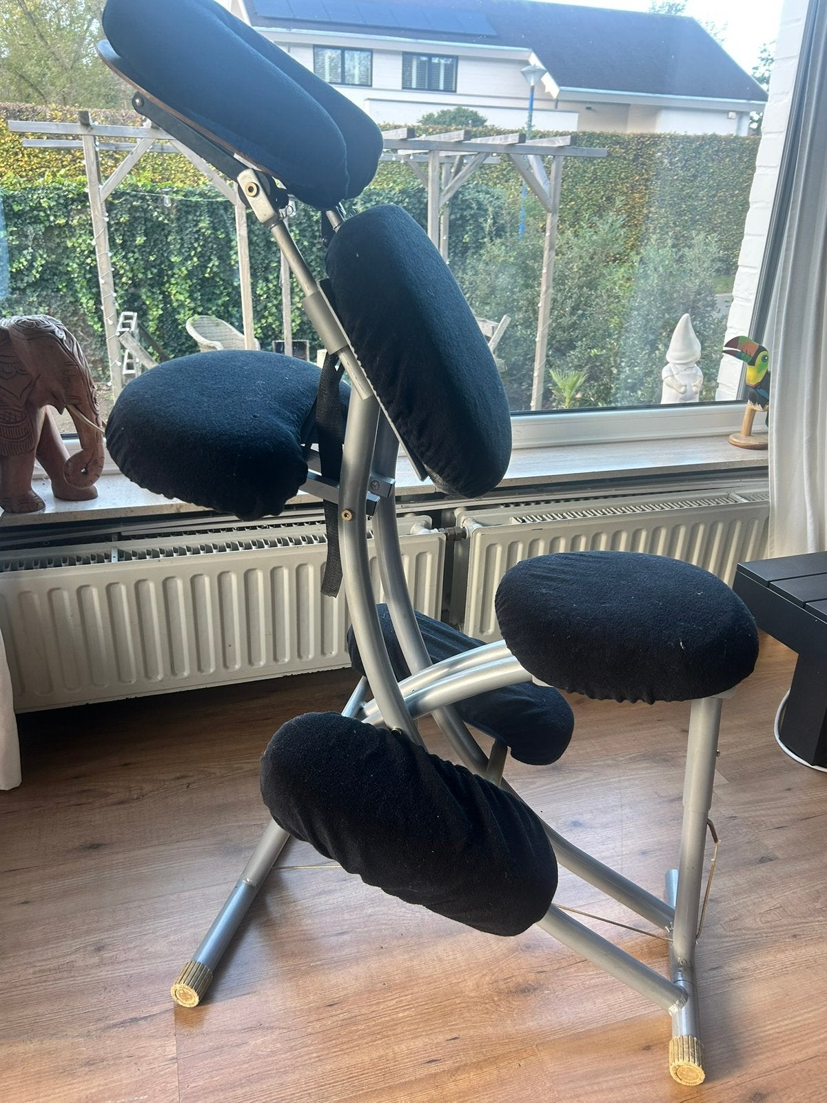 Sissel draagbare massagestoel met draagzak en hoezen, Ophalen of Verzenden, Zo goed als nieuw