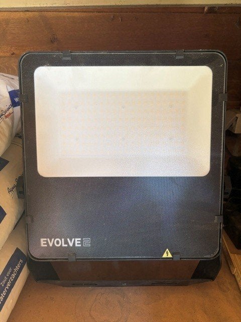 Projecteur LED PRO Integratech Evolve2, 100 W, noir, Plastique, Enlèvement, Moderne, Résistant à l'eau