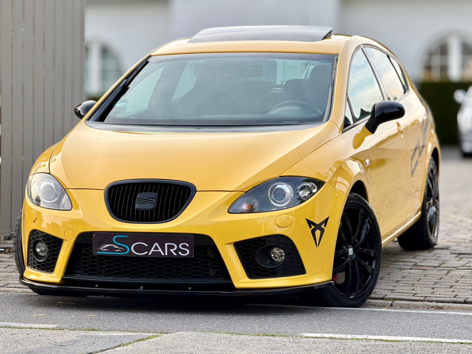 Seat leon Cupra 2.0i ** 240 pk ** 160.000 km +Full Historiek, Autos, Seat, Achat, Alarme, Entreprise, Jaune
