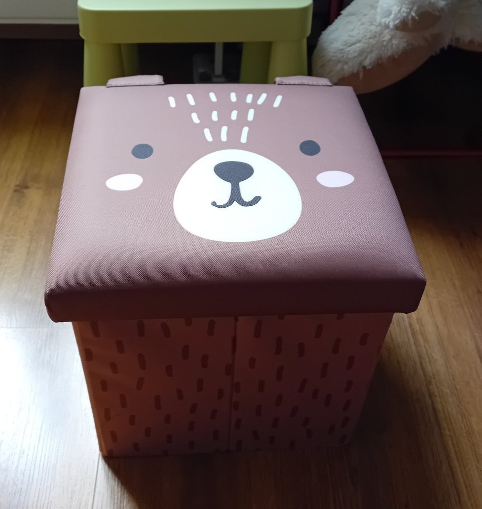 Poef + opbergbox, Ophalen, Nieuw