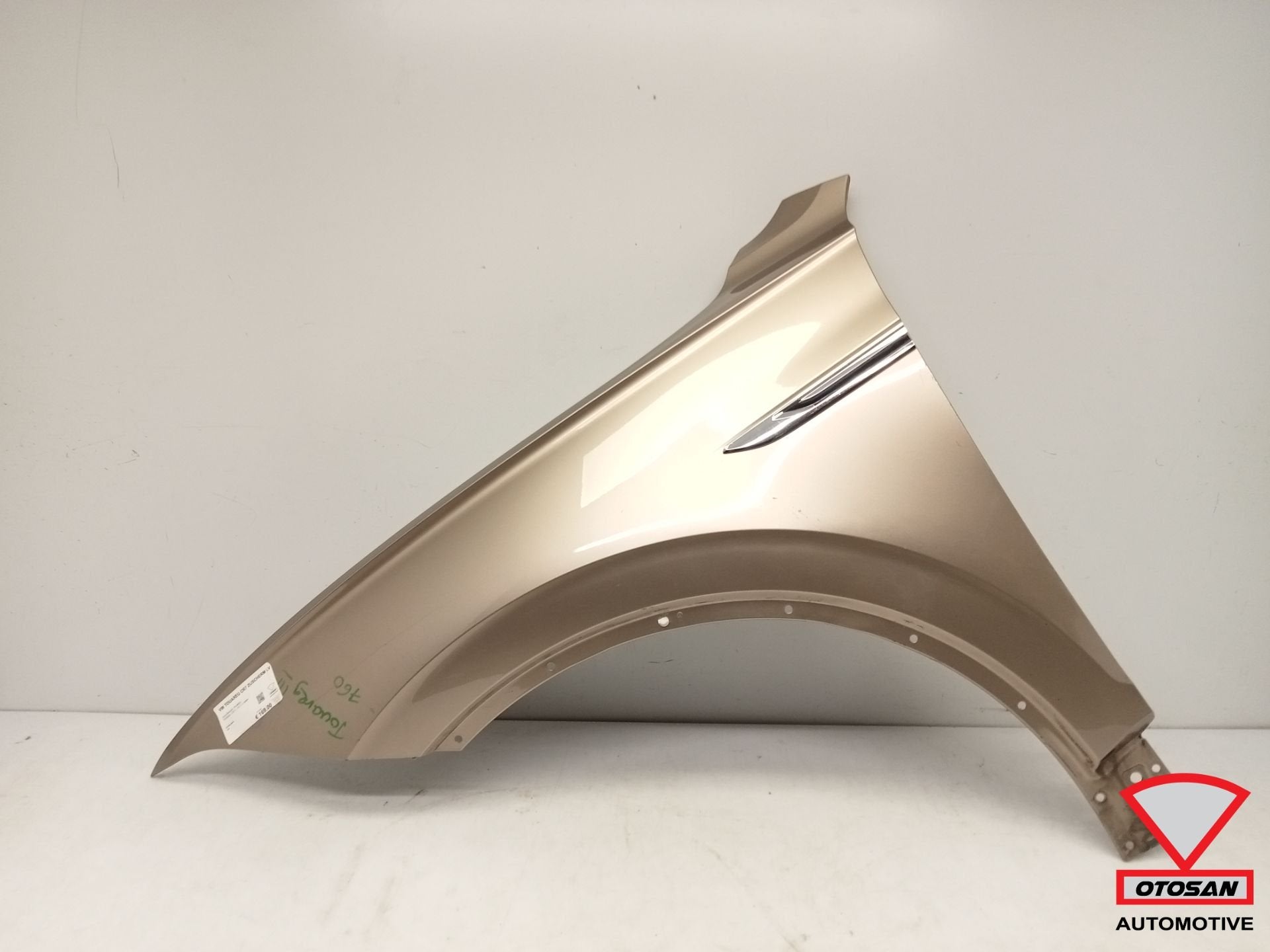 VW Touareg CR7 2017+ Zijscherm Spatbord Links Voor Origineel, Gebruikt, Volkswagen, Volkswagen AG, Voor
