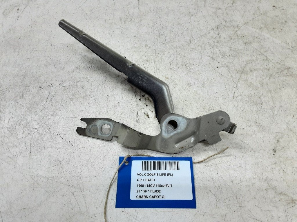 CHARNIERE DE CAPOT GAUCHE Volkswagen Golf VIII (CD1), Volkswagen, Mevr. I. Hauben, Utilisé, Rue de l'Espoir 34 34
4030  GRIVEGNÉE, BE