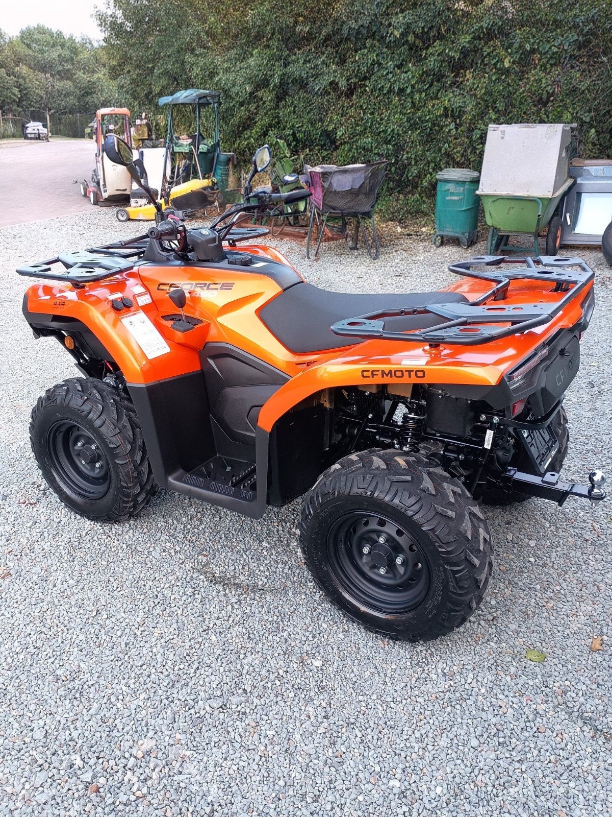 QUAD „CF MOTO CFORCE 450S” (L7) 330 kilometer, Motoren, 1 cilinder, 450 cc, 12 t/m 35 kW