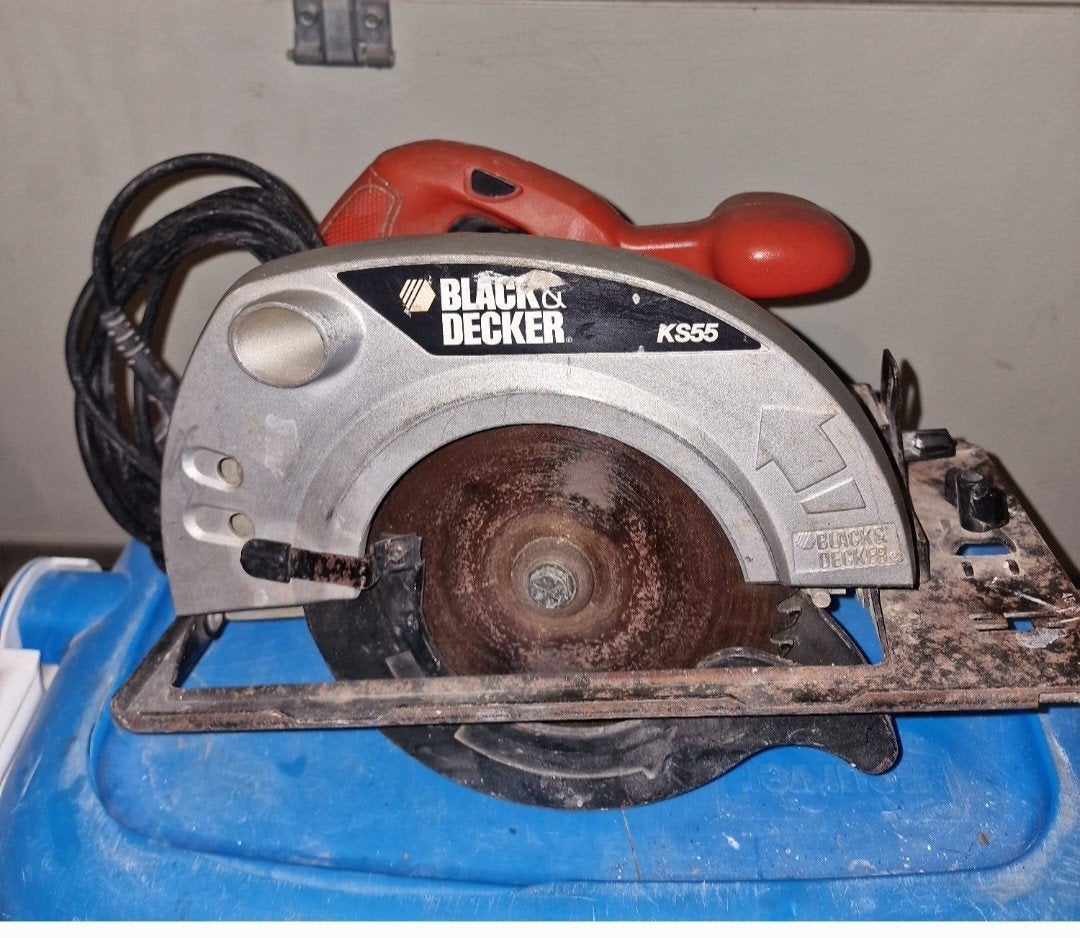 Black+Decker cirkelzaag, Ophalen, Gebruikt, Cirkelzaag