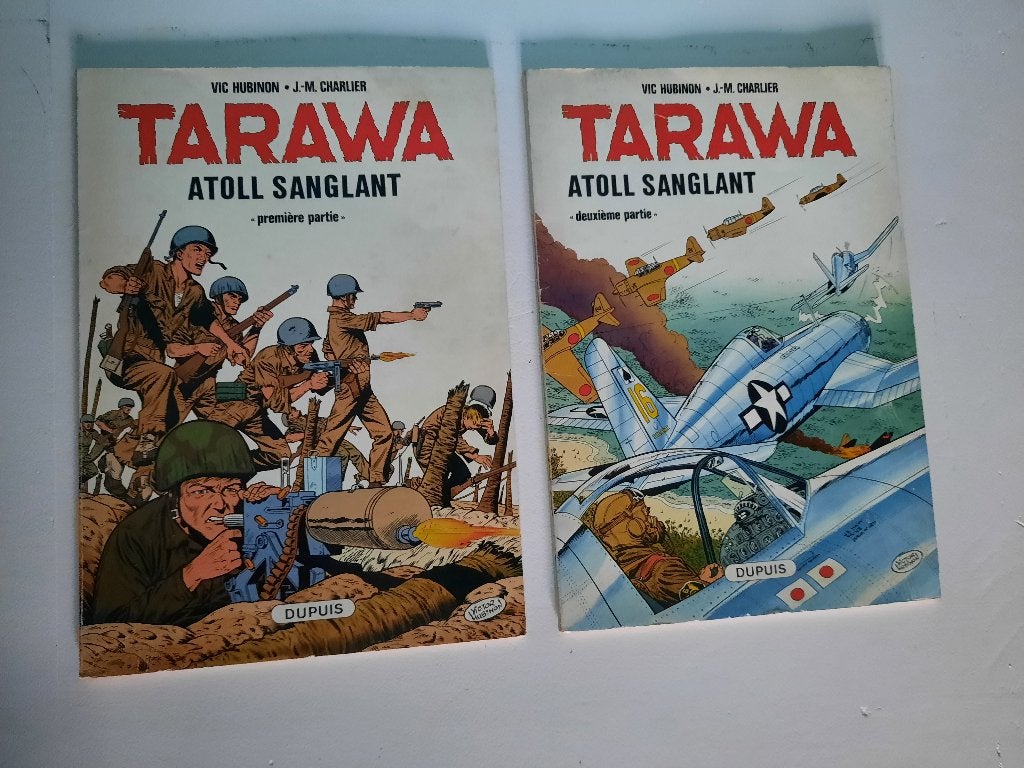 2 bds Tarawa atoll sanglant ,T 1 et 2 . EO 1975., Enlèvement ou Envoi